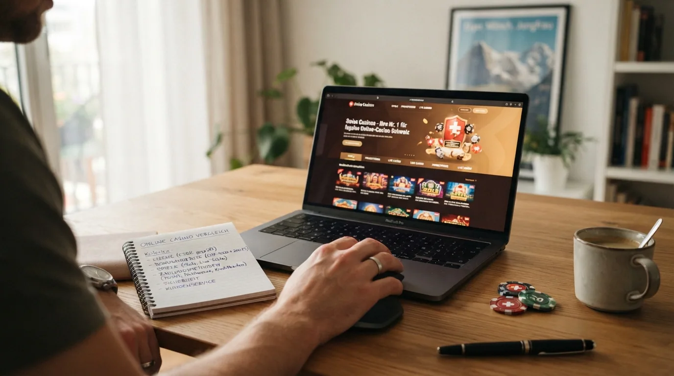 Eine übersichtliche Vergleichstabelle mit Casino-Namen, Bonus-Höhen und Zahlungsmethoden-Icons