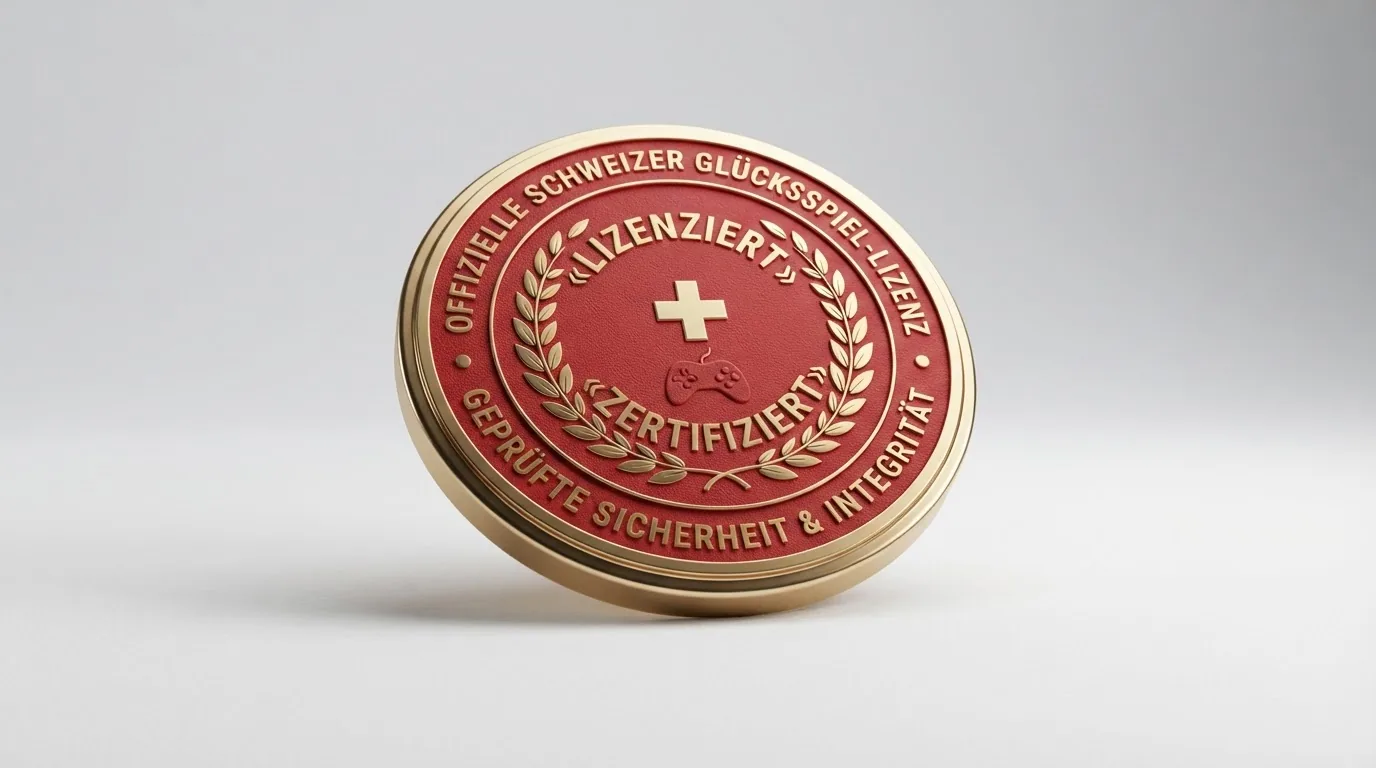 Das offizielle ESBK-Logo neben einem Schloss-Symbol und dem Schriftzug «Konzession 2025–2044»